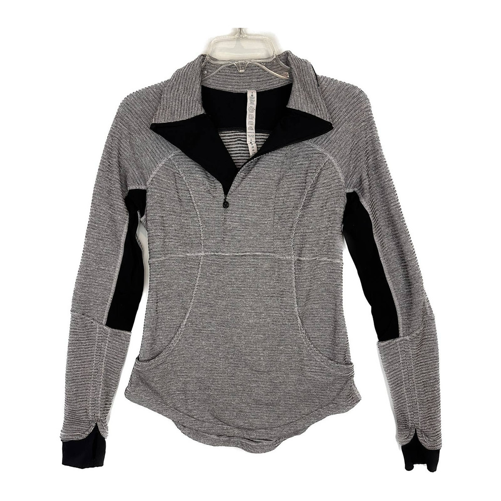 lululemon athletica Gray and Black Jacket